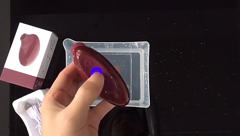 Vibrador Feminino Estimulador Sugador de Clitóris 07 Modos de Sucções Recarregável Ruby