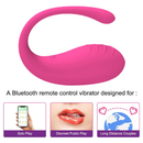 Vibrador Bluetooth Recarregável e 10 modos de vibração CS-LONGO FIO