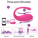 Vibrador Bluetooth Recarregável e 10 modos de vibração CS-LONGO FIO