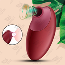 Vibrador Feminino Estimulador Sugador de Clitóris 07 Modos de Sucções Recarregável Ruby