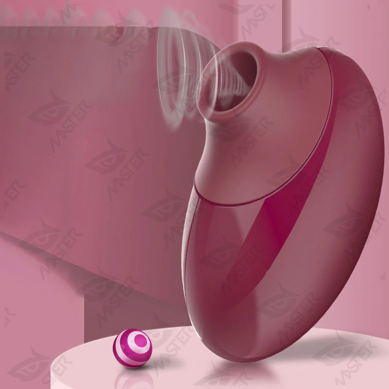 Vibrador Feminino Estimulador Sugador de Clitóris 07 Modos de Sucções Recarregável Ruby